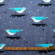 Iconic Vol. 2 by Charley Harper- Iconic Mountain Bluebird CH-453 Half Yard- 2026 - Modern Fabric Shoppe