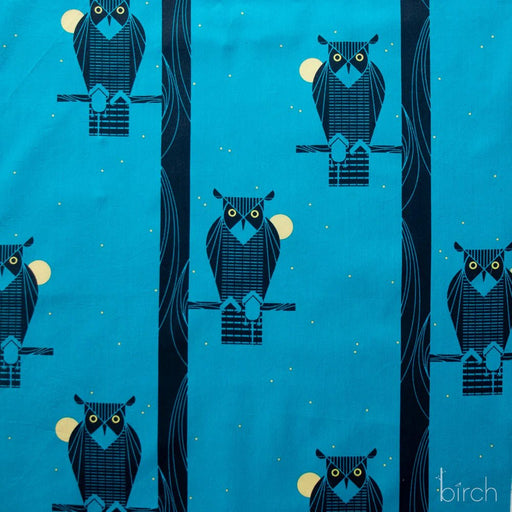 Iconic Vol. 2 by Charley Harper- Moon Owl CH-234 Half Yard- 2026 - Modern Fabric Shoppe