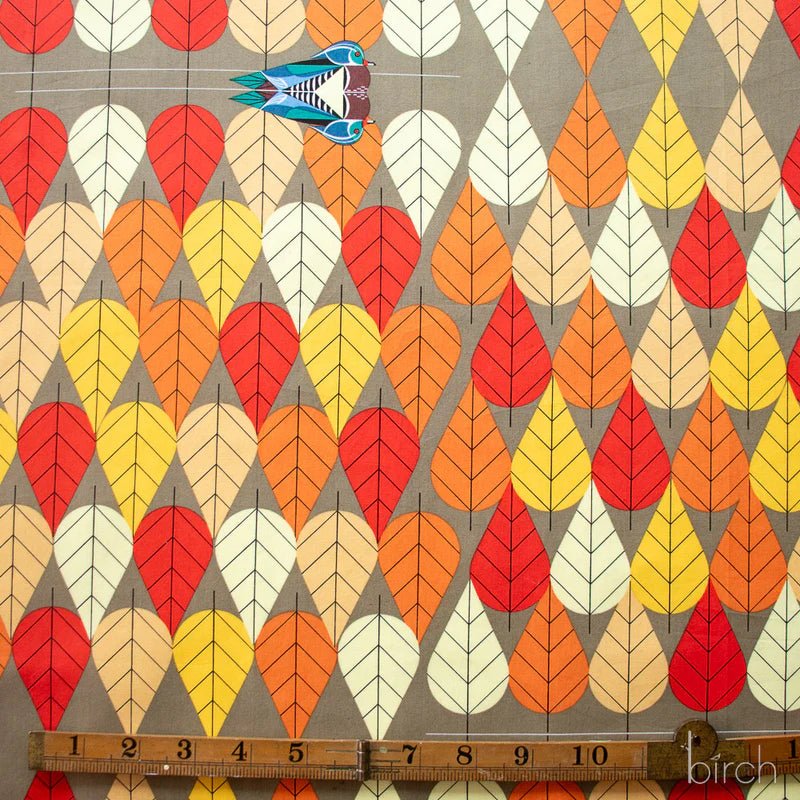 Iconic Vol. 2 by Charley Harper- Octoberama Lake CH-135 Half Yard- 2026 - Modern Fabric Shoppe