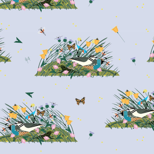 Iconic Vol. 2 by Charley Harper- Small Once Their was a Field CH-452 Half Yard- 2026 - Modern Fabric Shoppe