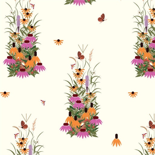Iconic Vol. 2 by Charley Harper- Wildflowers CH-116 Half Yard- 2026 - Modern Fabric Shoppe