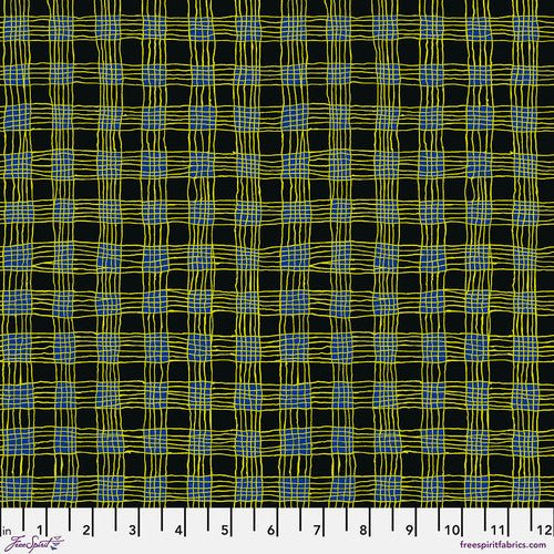 Kaffe Fassett August 2023 Collective - Gingham - PWBM089.BLACK - Half Yard - Modern Fabric Shoppe