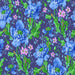 Kaffe Fassett August 2024 Collective - Papaver - PWPJ127.BLUE - Half Yard - Modern Fabric Shoppe