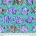 Kaffe Fassett August 2025 Collective - Minnows PWBM100.AQUA - Half Yard - Modern Fabric Shoppe