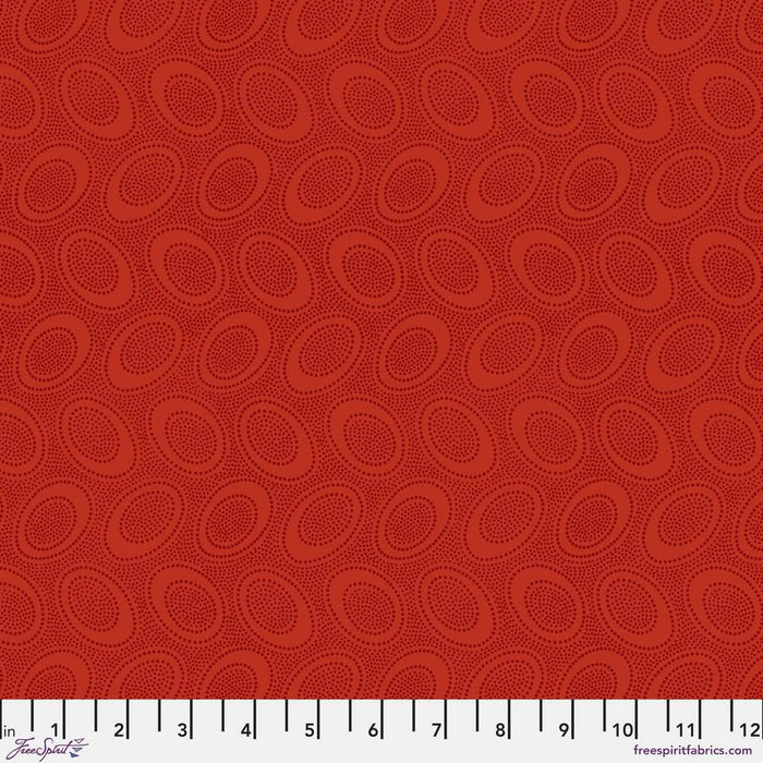 Kaffe Fassett Collective - Aboriginal Dot GP71.REDD - Half Yard - Modern Fabric Shoppe