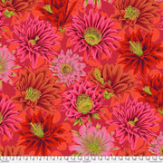 Kaffe Fassett Collective - Philip Jacob - Cactus Flower PWPJ096.RED - Half Yard - Modern Fabric Shoppe