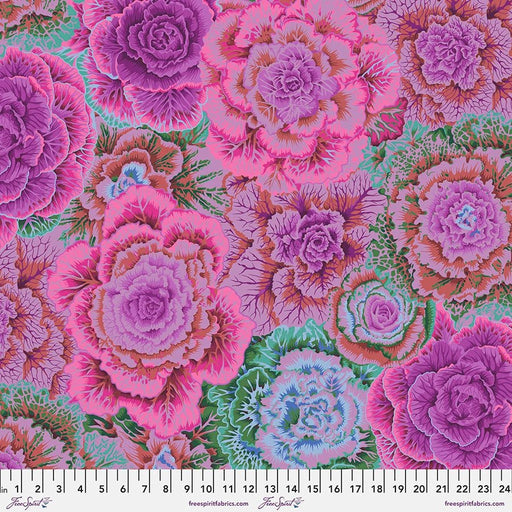 Kaffe Fassett Collective- Philip Jacobs- Brassica PWPJ051.MAGENTA- Half Yard - Modern Fabric Shoppe