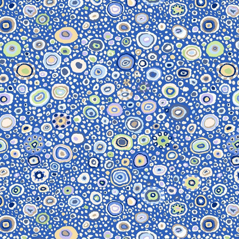 Kaffe Fassett Collective- Roman Glass GP01.BLWH- Half Yard- December 2026 - Modern Fabric Shoppe