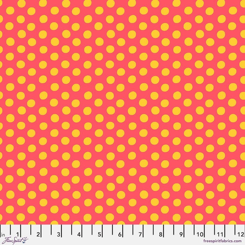 Kaffe Fassett Collective - Spot PWGP070.MELON - Half Yard - Modern Fabric Shoppe