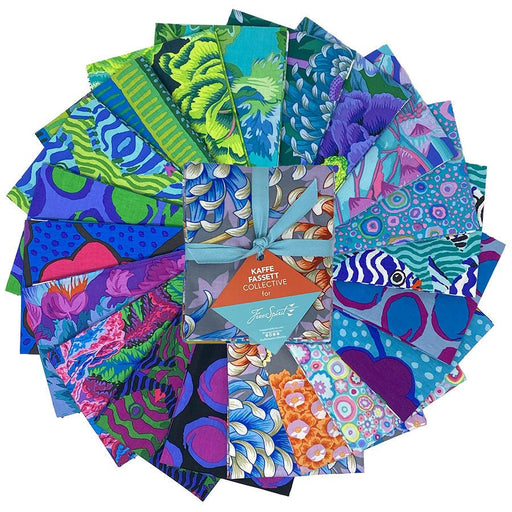 Kaffe Fassett - Cool - August 2025 Collection - Fat Quarter Bundle - Modern Fabric Shoppe