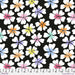 Kaffe Fassett February 2024 Collective - Petals - PWGP201.BLACK - Half Yard - Modern Fabric Shoppe
