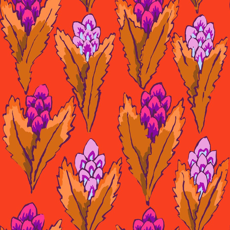 Kaffe Fassett February 2026 Collective - Hyacinth PWGP214.RED - Half Yard - Modern Fabric Shoppe