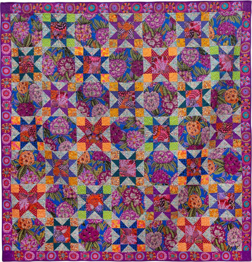 Kaffe Fassett - Rhododendron Star Quilt Kit - September 2024 - Modern Fabric Shoppe