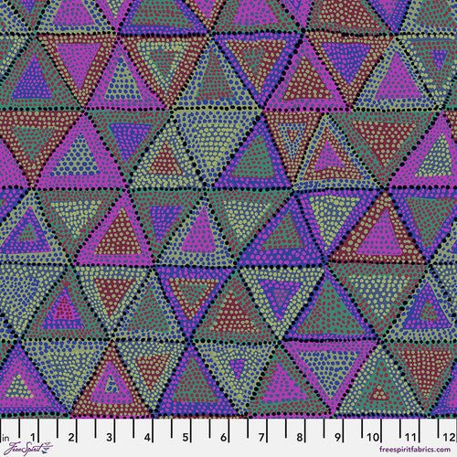 Kaffe Fassett - Vintage December 2023 - Beaded Tents - PWBM020.DARK - Half Yard - Modern Fabric Shoppe