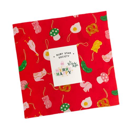 Kimberly Kight- Merry Happy- 10 inch Layer Cake- May 2026 - Modern Fabric Shoppe