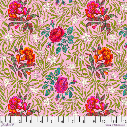 Language of Flowers by Odile Bailloeul - Large Victorian PWOB106.ROSE - Half Yard - November 2024 - Modern Fabric Shoppe