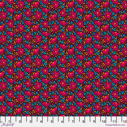 Language of Flowers by Odile Bailloeul - Susan PWOB109.ROUGE - Half Yard - November 2024 - Modern Fabric Shoppe