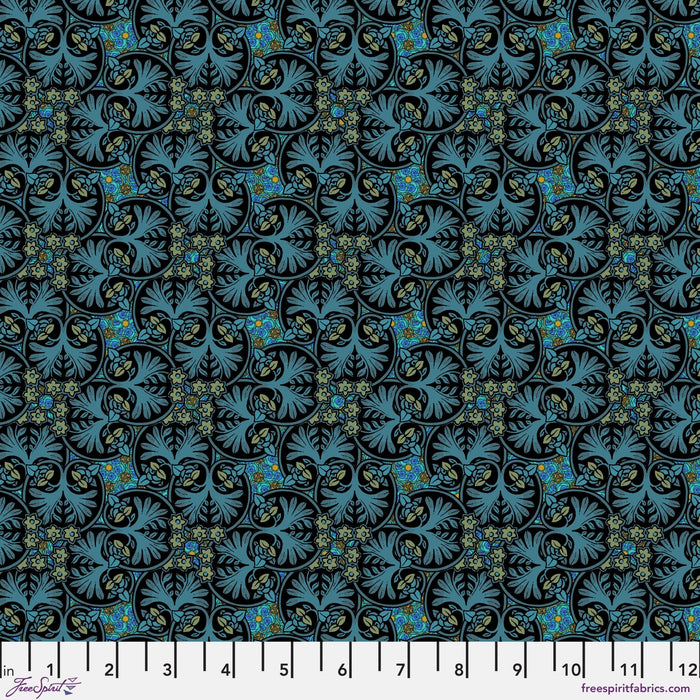 Language of Flowers by Odile Bailloeul - William PWOB108.NOIR - Half Yard - November 2024 - Modern Fabric Shoppe