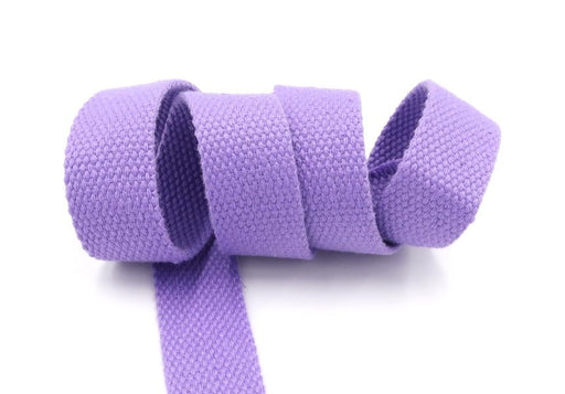 Lavender Cotton 1 inch (25mm) width Webbing - by the yard - Modern Fabric Shoppe