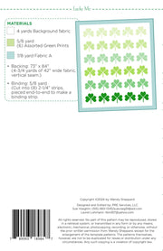 Lucky Me Quilt Pattern By Wendy Sheppard - Modern Fabric Shoppe