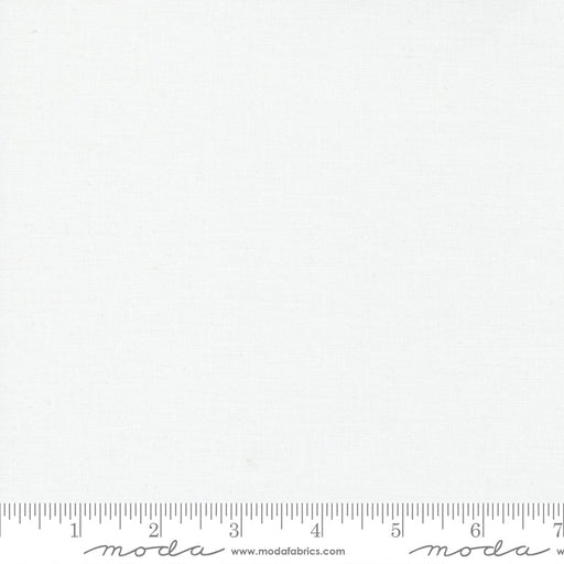 Moda Bella Solids - White Bleached 9900 98 - Half Yard - Modern Fabric Shoppe