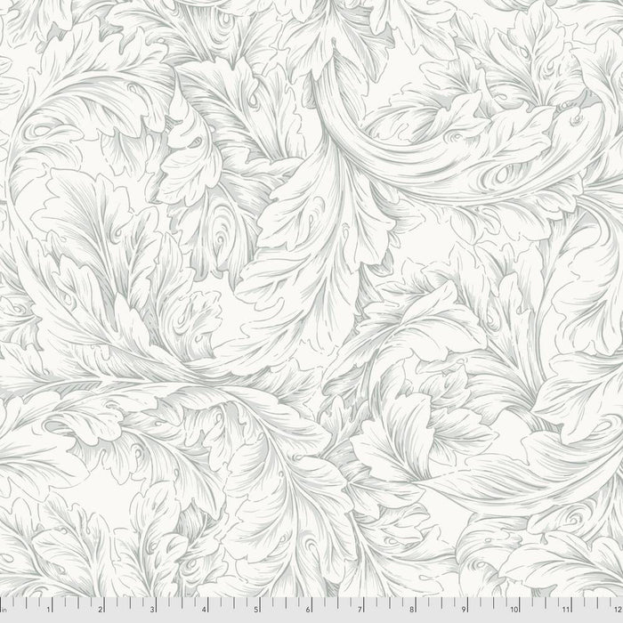 Morris & Company - Acanthus Scroll PWWM064.SILVER - Half Yard - Modern Fabric Shoppe