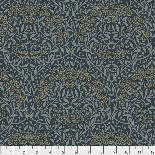 Morris & Company- Michaelmas Daisy PWWM035.INK- Half Yard - Modern Fabric Shoppe