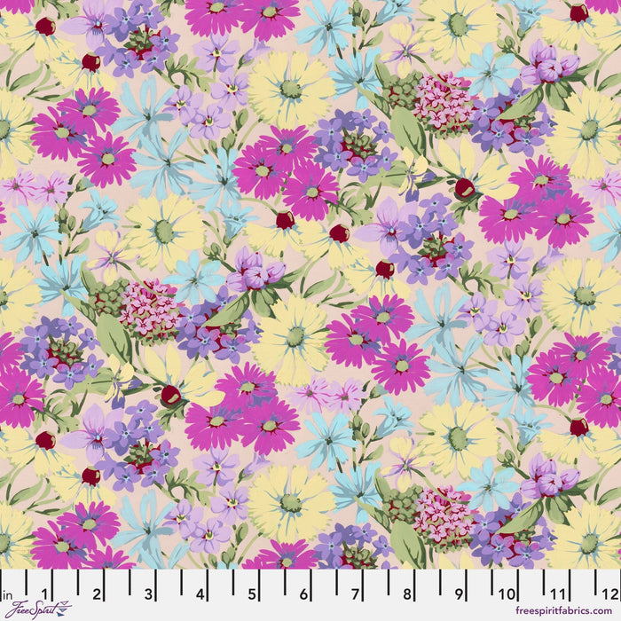 Nation of Flowers by Martha Negley - Prairie Wildflowers PWMN055.LAVENDER - March 2025 - Modern Fabric Shoppe