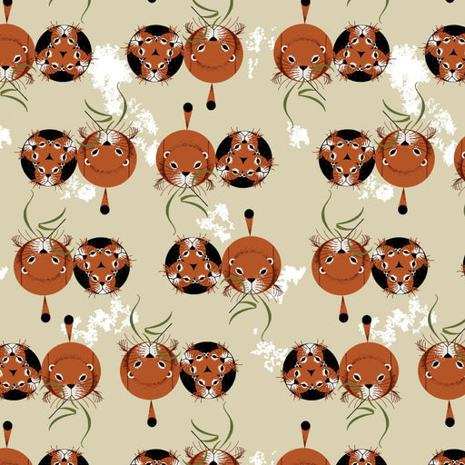 Nurture by Charley Harper - Prairie Dog CH - 402 Half Yard - September 2024 - Modern Fabric Shoppe