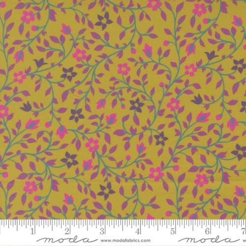 Parlor by Crystal Manning - Serenity 11965 17 - Pesto - Half Yard - September 2025 - Modern Fabric Shoppe