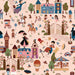 PRE - Order A Spoonful Of Sugar by Jennifer Long - Cherry Tree Lane Main CD17080 - CHAMPAGNE - Half Yard February 2026 - Modern Fabric Shoppe