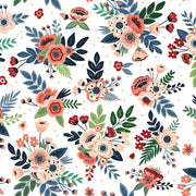 PRE - Order A Spoonful Of Sugar by Jennifer Long - Cloud Floral C17081 - CLOUD - Half Yard February 2026 - Modern Fabric Shoppe