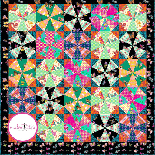 PRE-ORDER A Spring in Paris Quilt Kit featuring A Spring in Paris by Nathalie Lete- September 2024 - Modern Fabric Shoppe