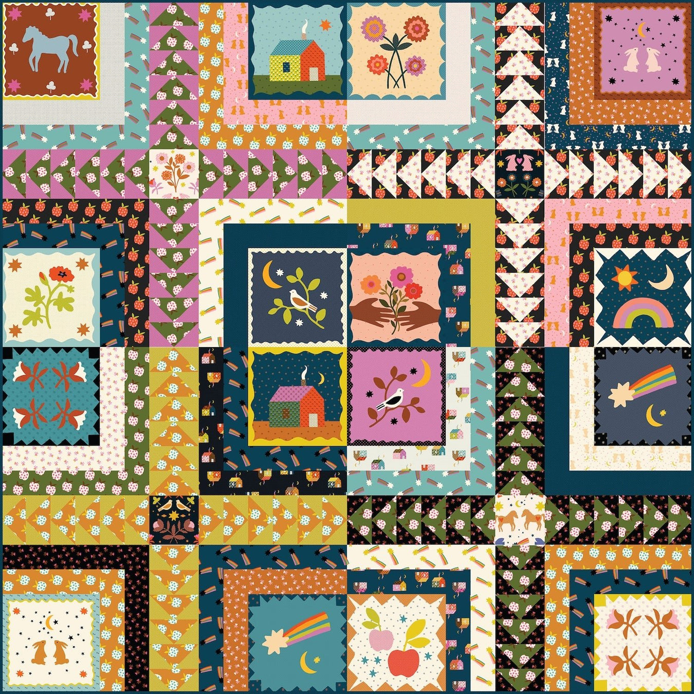 Alexia Marcelle Abegg Quilt Kits