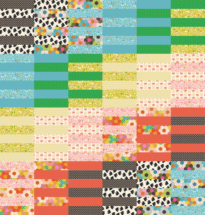PRE - Order Alexia Marcella Abegg - Just 12 Fat Quarters Kit featuring Catnap - October 2025 - Modern Fabric Shoppe