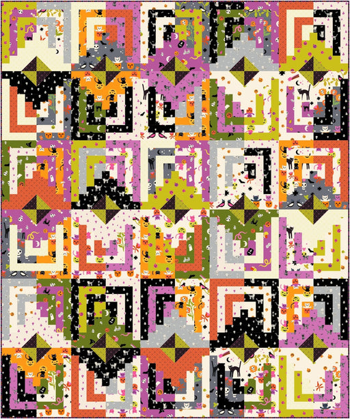PRE-Order Alexia Marcelle Abegg- Lucente Quilt Kit featuring Boo Valley- June 2027 - Modern Fabric Shoppe