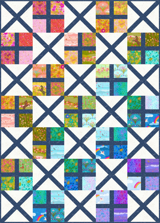 PRE - Order Alternative Quilt Kit featuring Menagerie by Alison Glass - November 2026 - Modern Fabric Shoppe