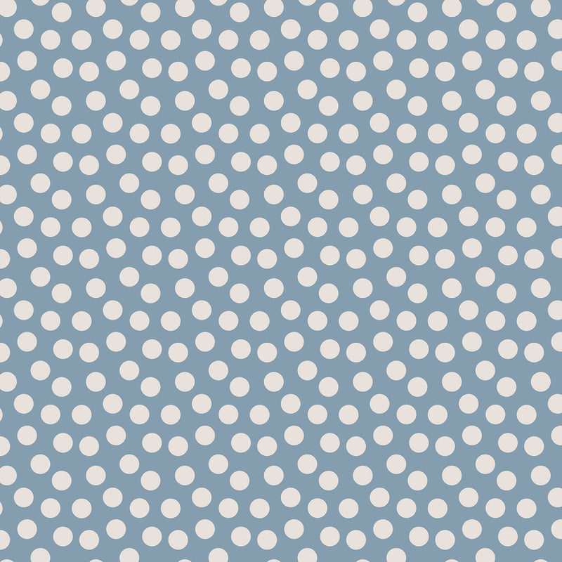 PRE - Order Always By My Side by Figo Studio - Ball 91330 - 41 Blue - Half Yard - August 2026 - Modern Fabric Shoppe