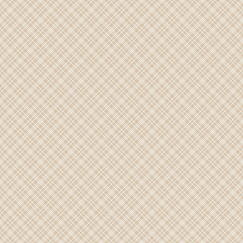 PRE - Order Always By My Side by Figo Studio - Checks 91331 - 30 Taupe - Half Yard - August 2026 - Modern Fabric Shoppe