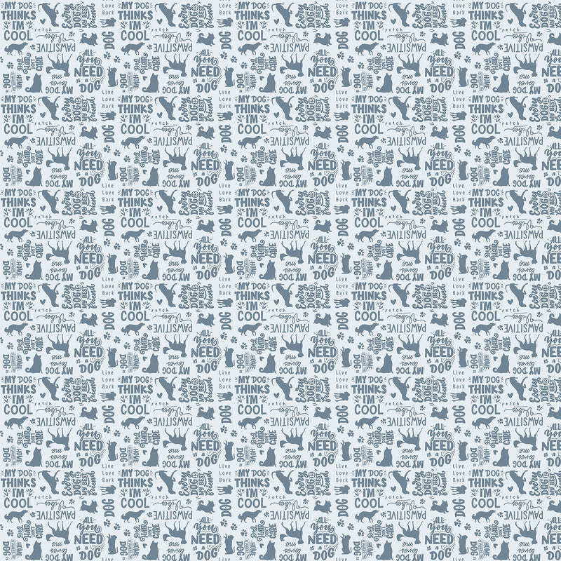 PRE - Order Always By My Side by Figo Studio - Quotes 91328 - 40 Blue - Half Yard - August 2026 - Modern Fabric Shoppe
