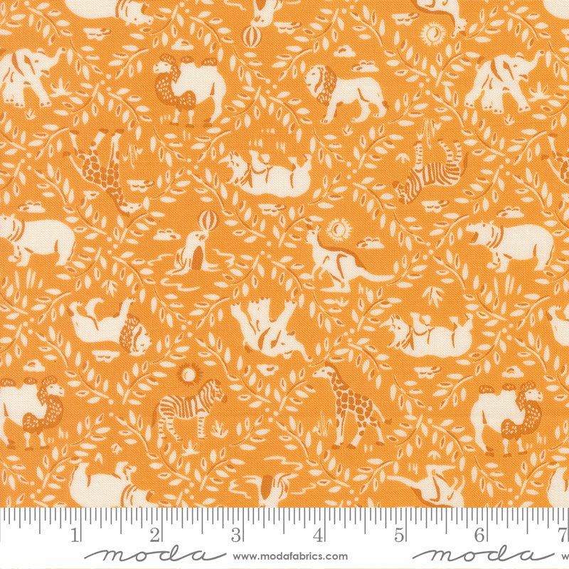 PRE - ORDER Animal Park Fun by Stacy Lest Hsu - Canary 20964 18 - Half Yard - January 2026 - Modern Fabric Shoppe