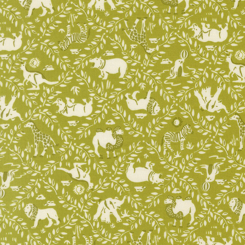 PRE - ORDER Animal Park Fun by Stacy Lest Hsu - Iguana 20964 16 - Half Yard - January 2026 - Modern Fabric Shoppe