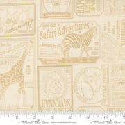 PRE - ORDER Animal Park Fun by Stacy Lest Hsu - Natural 20965 21 - Half Yard - January 2026 - Modern Fabric Shoppe