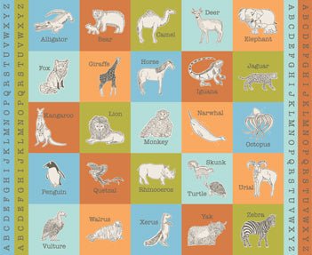 PRE - ORDER Animal Park Fun by Stacy Lest Hsu - Panel Multi 20968 11 - Half Yard - January 2026 - Modern Fabric Shoppe