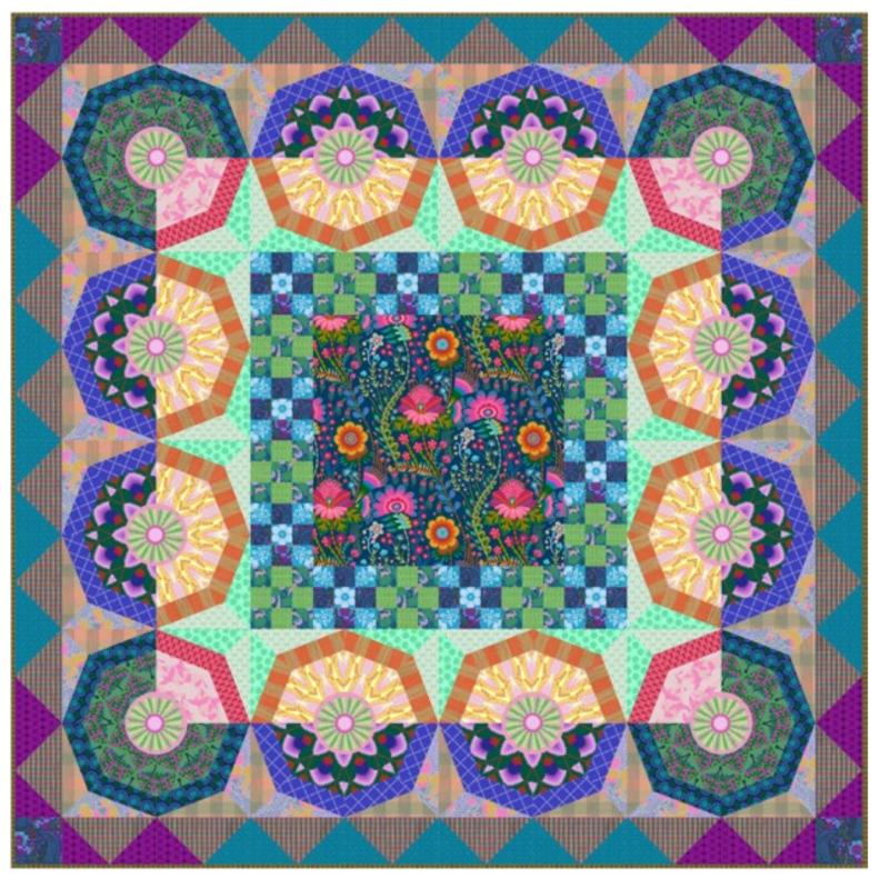 PRE-ORDER Anna Maria Textiles- Bespoke #4 Quilt Kit - March 2027 - Modern Fabric Shoppe