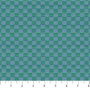 PRE - Order Anna Maria Textiles - Check Mates - Gameboard AMT109 - 86C Sea - Half Yard - February 2026 - Modern Fabric Shoppe