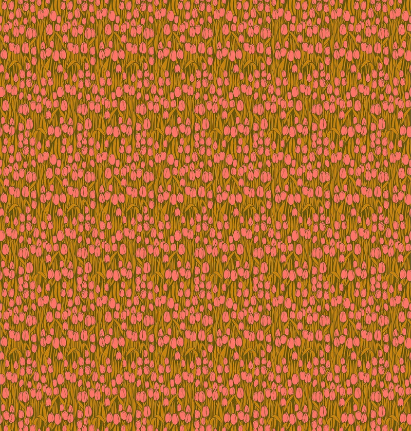 PRE - Order Anna Maria Textiles - Clean Cut - Audience AMT181 - 55V Toffee - Half Yard - September 2026 - Modern Fabric Shoppe
