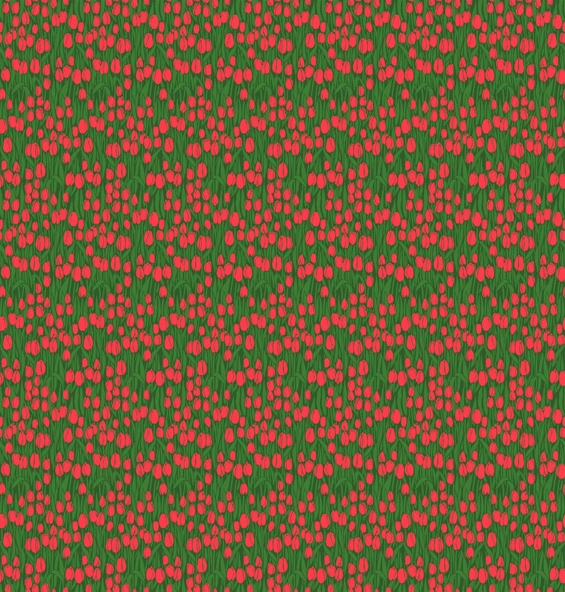 PRE - Order Anna Maria Textiles - Clean Cut - Audience AMT181 - 78C Red - Half Yard - September 2026 - Modern Fabric Shoppe