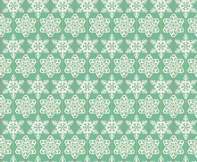 PRE - Order Anna Maria Textiles - Cozy Christmas - Paperflakes AMT162 - 67V Country - Half Yard - April 2026 - Modern Fabric Shoppe