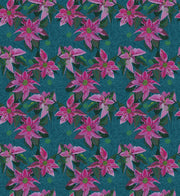 PRE - Order Anna Maria Textiles - Cozy Christmas - Poinsettia AMT166 - 74L Flourish - Half Yard - April 2026 - Modern Fabric Shoppe